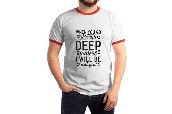 Christian Jesus SVG When You Go Through Faithful Designs