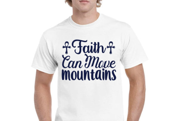 Christian SVG Design and the Work of Faith That Moves Mountains in Digital Creativity