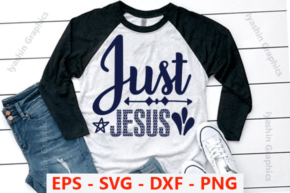 Christian SVG Design Centered on Jesus