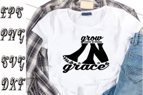 Christian SVG Design: Grow in Grace