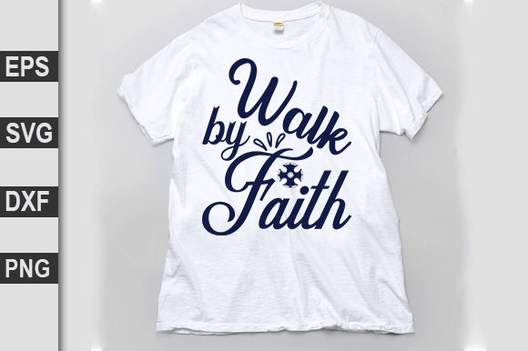 Christian SVG Design: Walk by Faith and the Art of Faith-Based Digital Crafting
