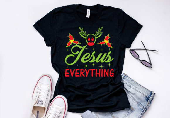 Christmas Quote Design: Jesus Is Everything