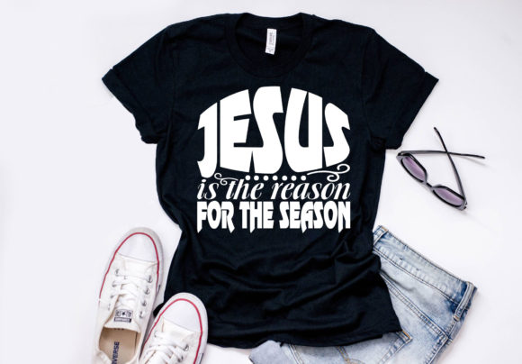 Christmas Quote SVG Design: Jesus Is the Heart of Faithful Visual Storytelling