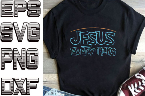 Christmas SVG Design & Jesus Everything