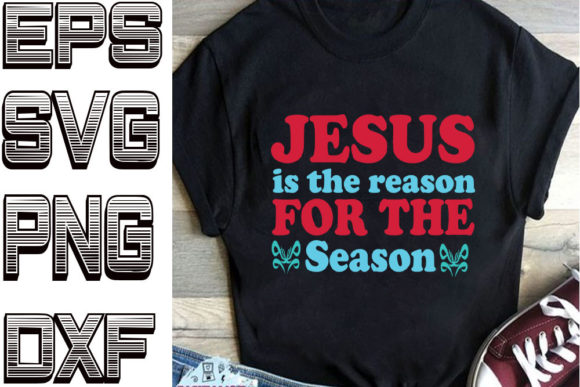 Christmas SVG Design: Jesus is the Reason