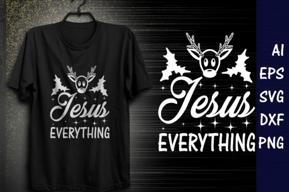Christmasr Quote Design: Jesus Everything in Visual Identity