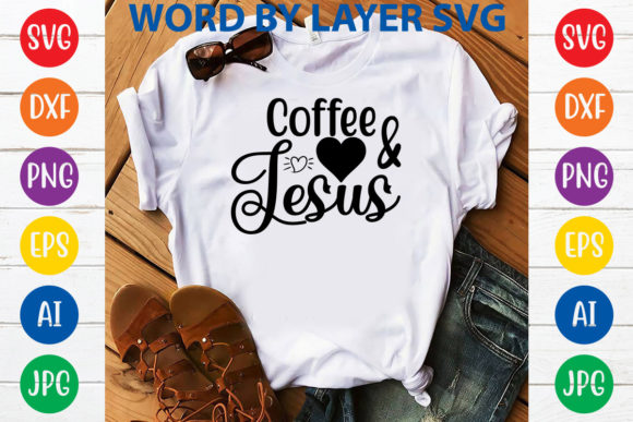 Coffee Jesus SVG Design