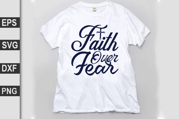 Crafting Sacred Symbols: The Art of Christian SVG Design and the Faith Over Fear Movement
