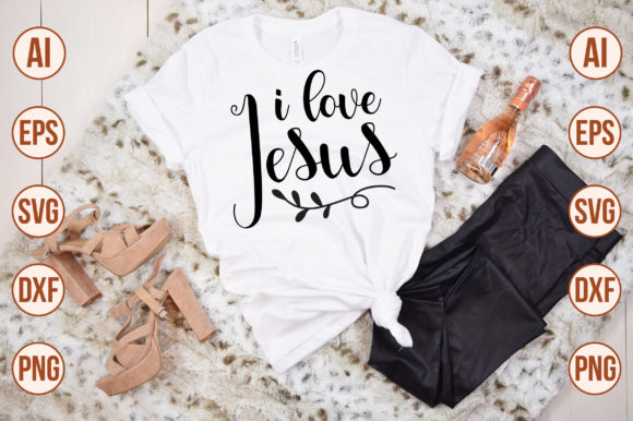 I Love Jesus SVG: A Faith-Focused Display Font