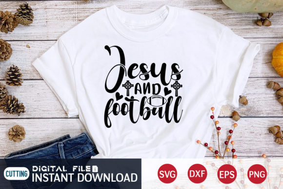 Jesus and Football SVG: Faith Meets Sport in Design