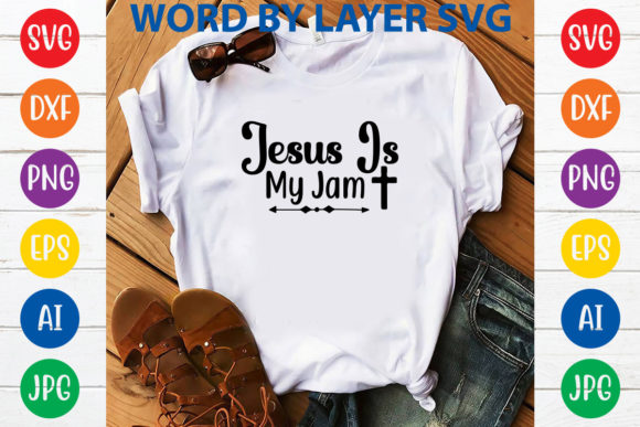 Jesus Is My Jam SVG Design
