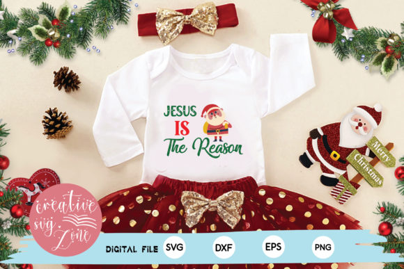 Jesus is the Reason SVG: Elevating Faith-Based Visual Identity