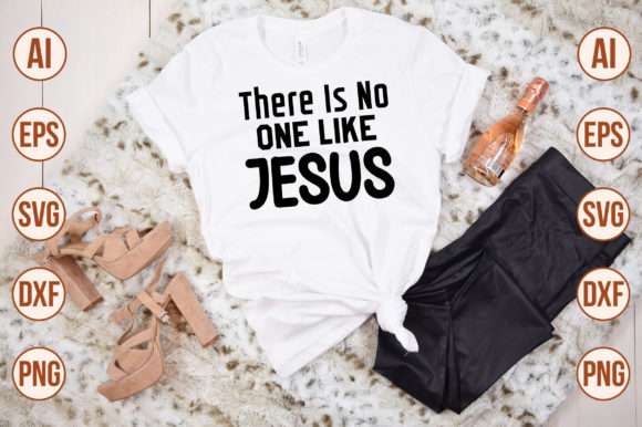 There is No One Like Jesus SVG: Design Impact